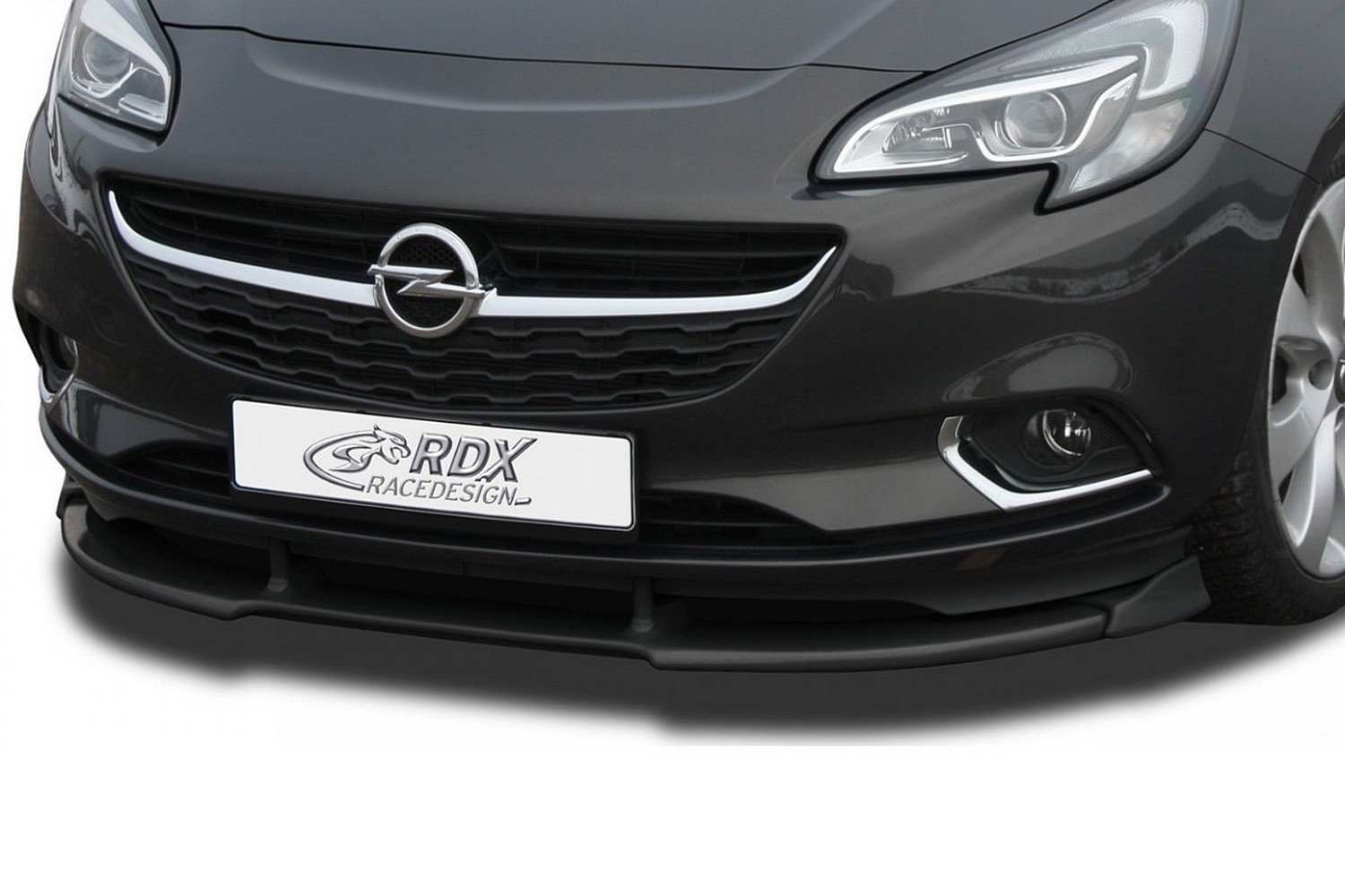 Spoiler avant convient à Opel Corsa E 2014-2019 3 & 5 portes bicorps Vario-X PU
