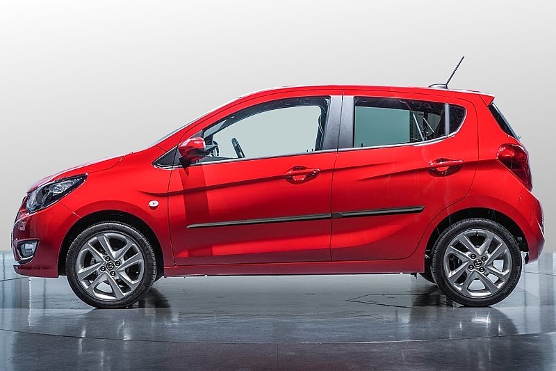Seitenschutzleisten passend für Opel Karl 2015-2019 5-Türer Schrägheck Set