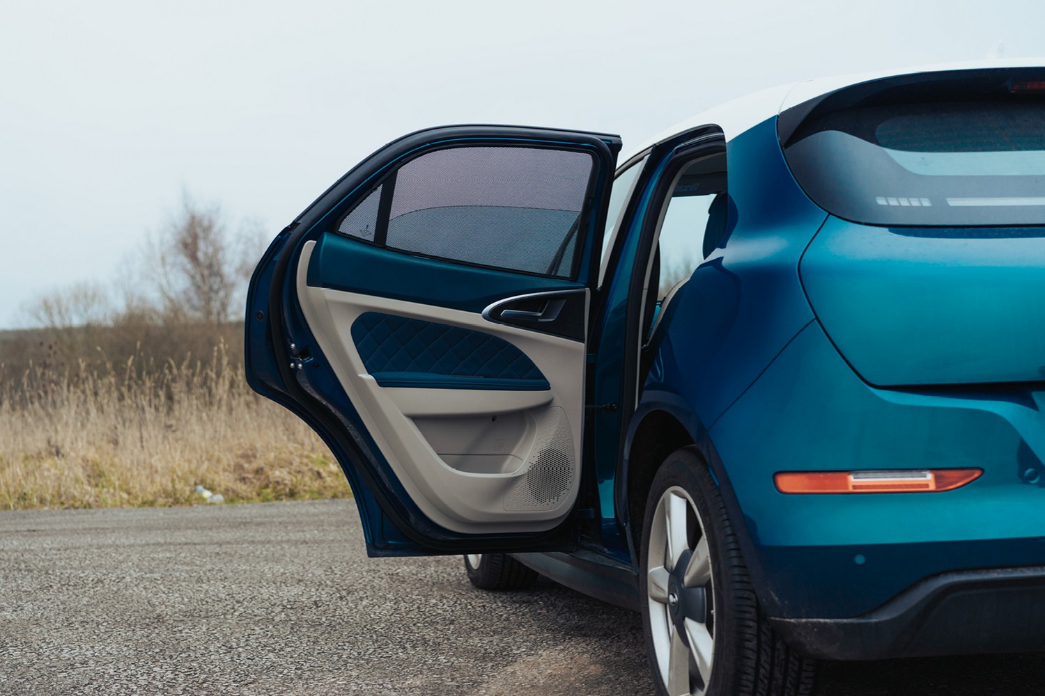 Zonneschermen Ora Funky Cat (ES11) 2022-heden 5-deurs hatchback Car Shades - achterportieren