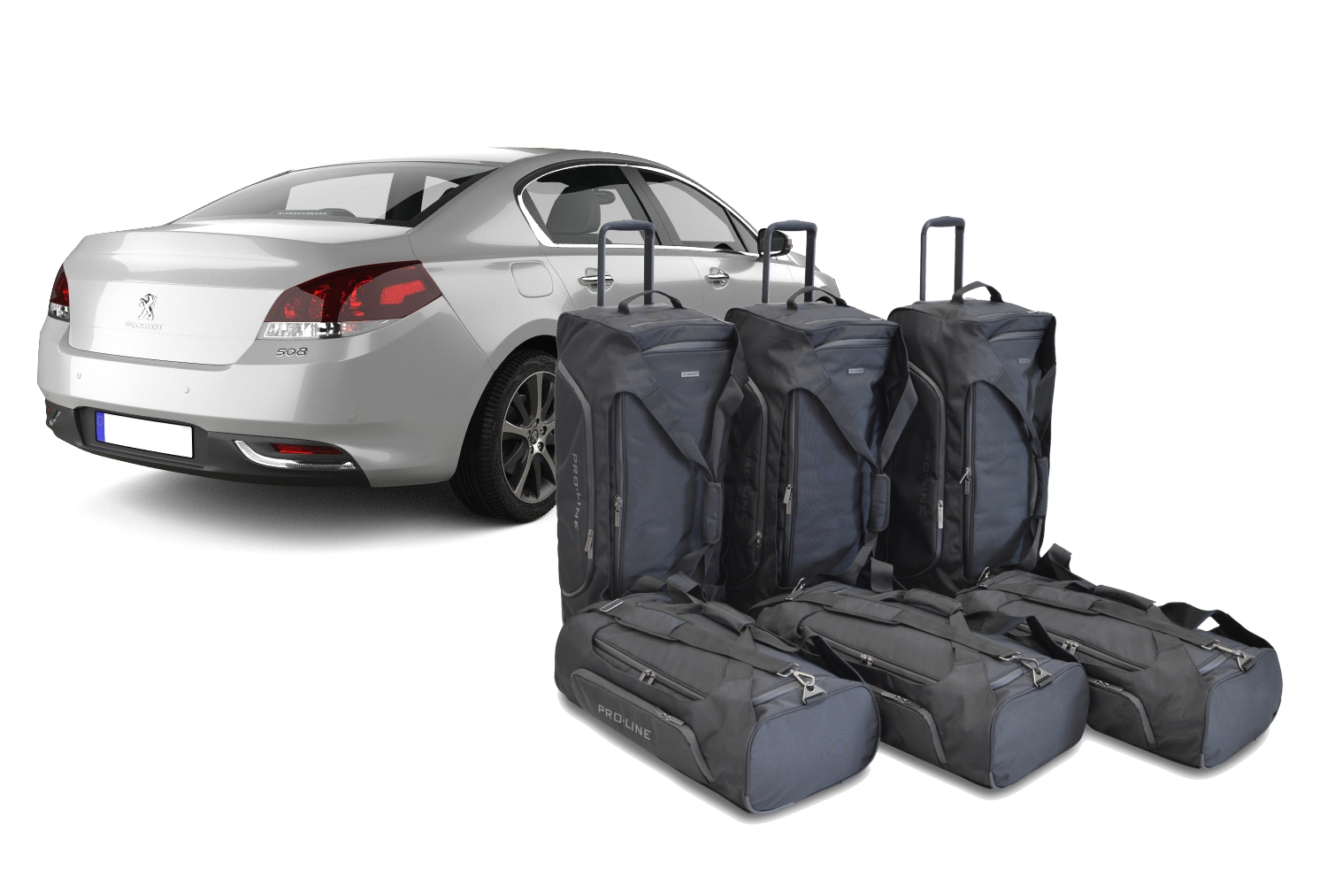 Reistassenset geschikt voor Peugeot 508 I 2012-2018 4-deurs sedan Pro.Line