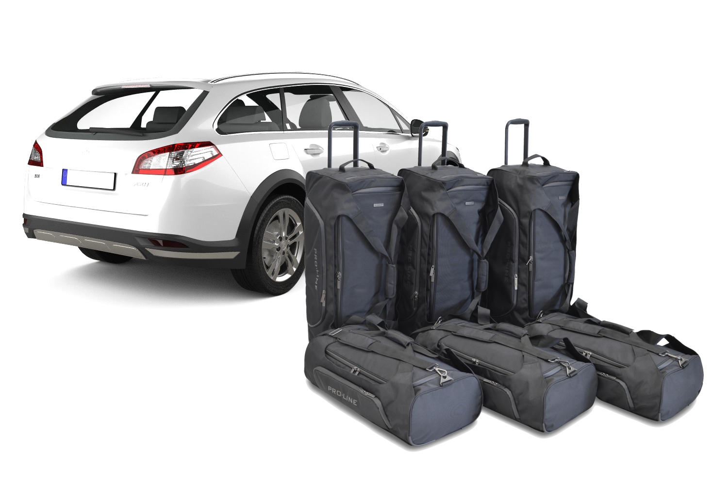 Reistassenset geschikt voor Peugeot 508 I SW 2012-2018 wagon Pro.Line