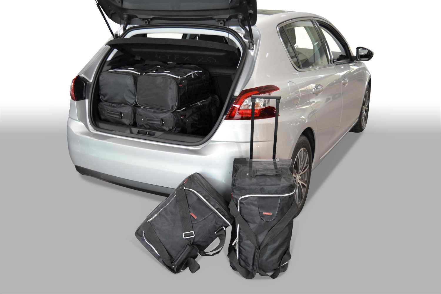 Set de sacs de voyage convient à Peugeot 308 II 2013-2021 5 portes bicorps Original