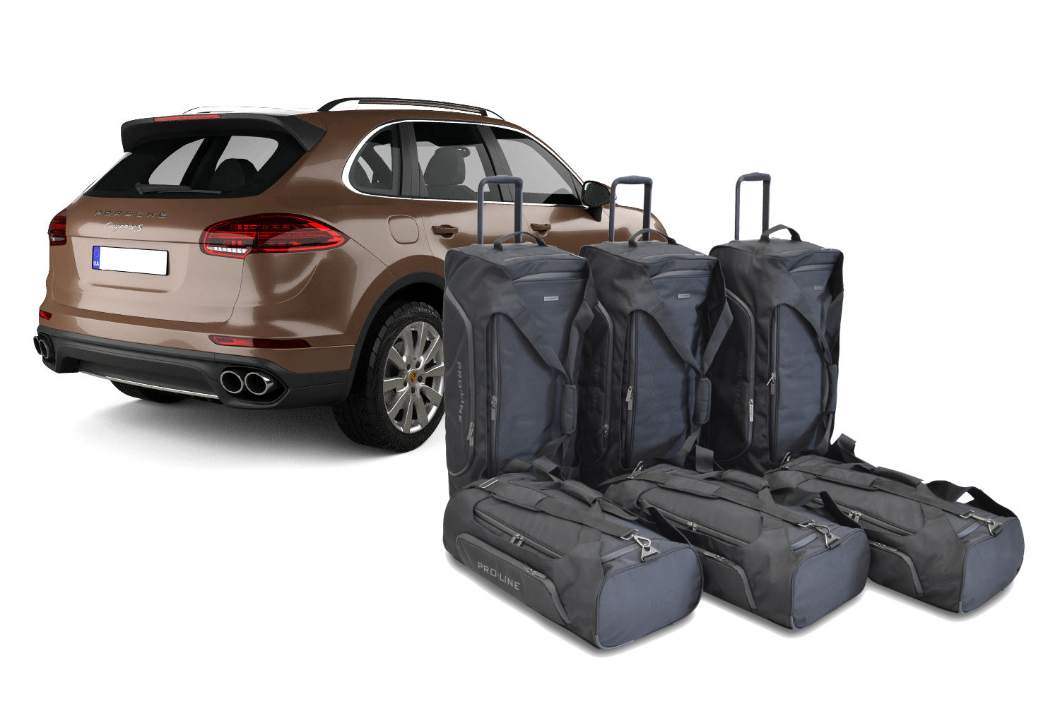 Reistassenset geschikt voor Porsche Cayenne II (92A) 2010-2017 Pro.Line