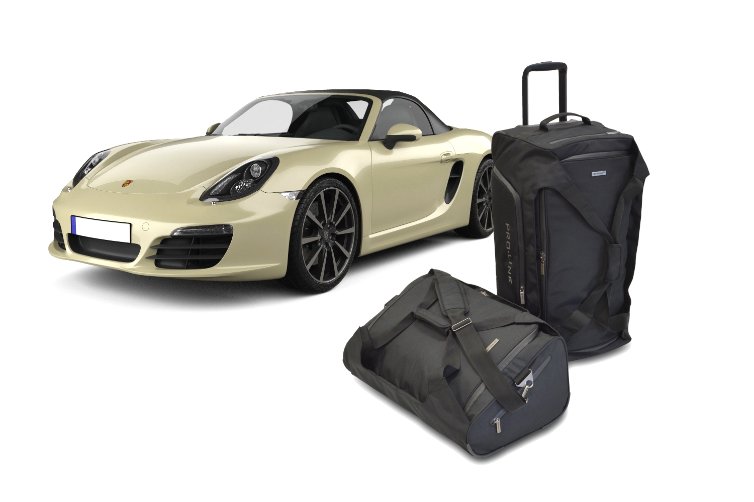 Set de sacs de voyage convient à Porsche Boxster (981) 2012-2016 Pro.Line