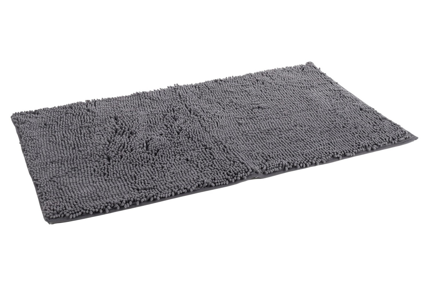 Ligmat Fluffy grijs - 116 x 69 cm