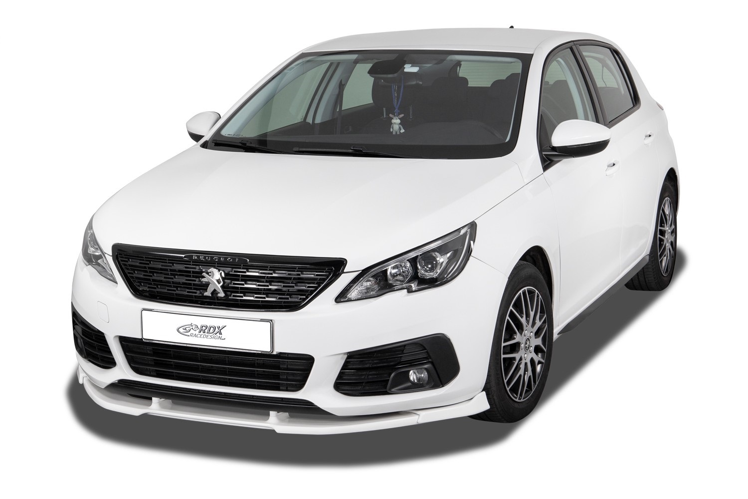 Front spoiler Vario-X suitable for Peugeot 308 II 2017-2021 3 & 5-door hatchback PU - painted (2)