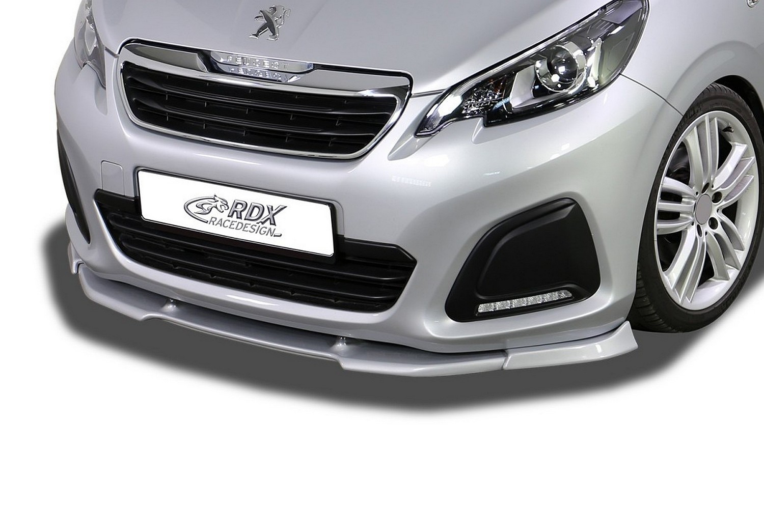 Front spoiler Peugeot 108 2014-present 3 & 5-door hatchback Vario-X PU