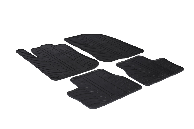 Tapis convient à Peugeot 2008 I 2013-2019 caoutchouc Rubbasol