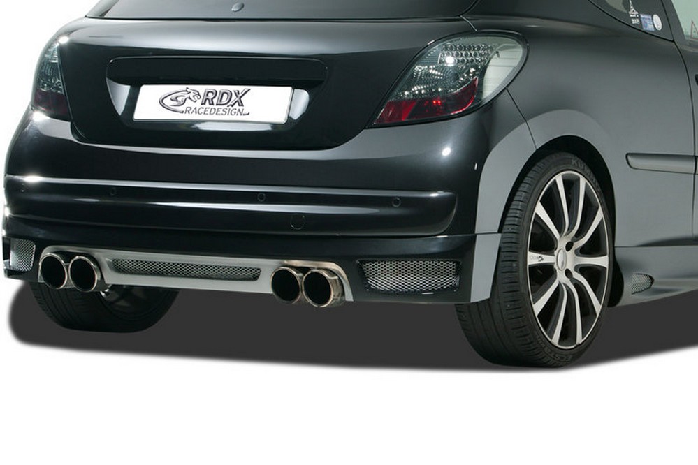 Jupe arrière convient à Peugeot 207 2006-2015 3 & 5 portes bicorps PU