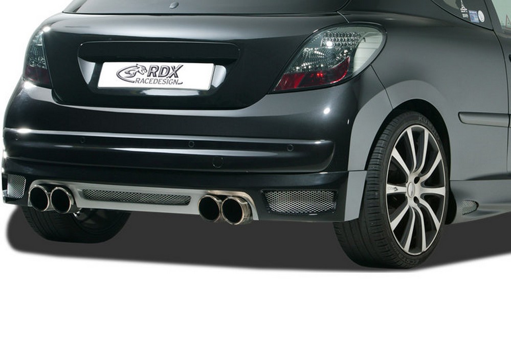 Achterskirt Peugeot 207 2006-2015 3 & 5-deurs hatchback PU