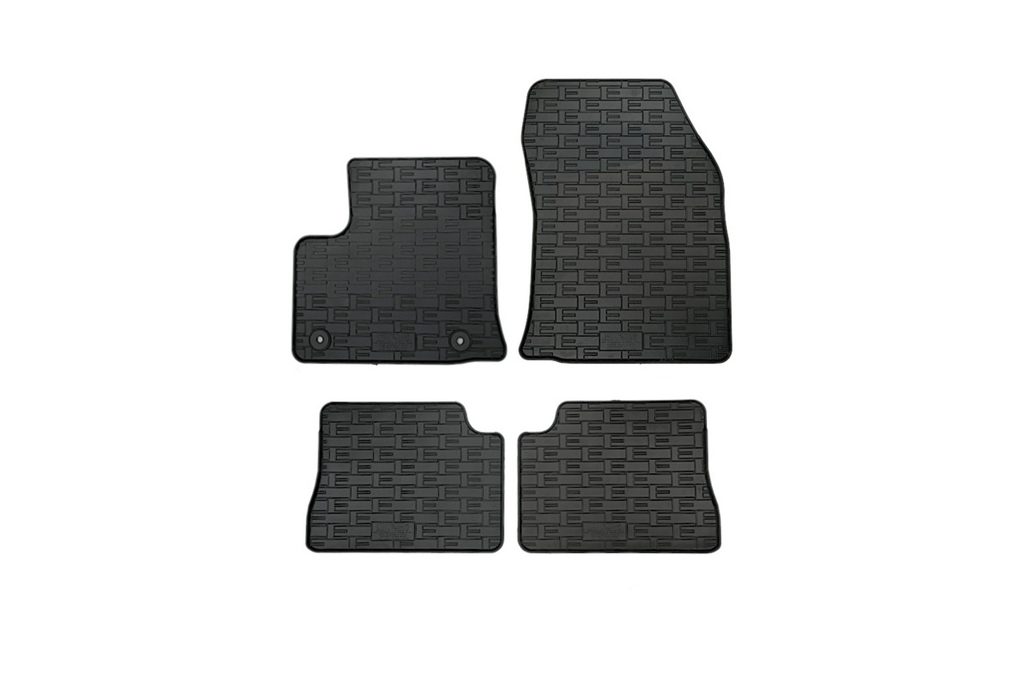 Automatten geschikt voor Peugeot 208 II 2019-heden 5-deurs hatchback rubber