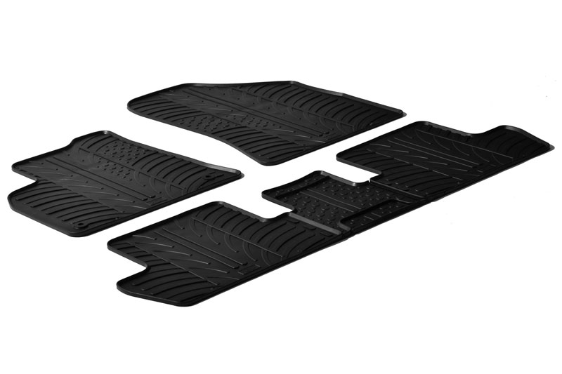 Automatten Peugeot 3008 I 2009-2016 Rubbasol rubber