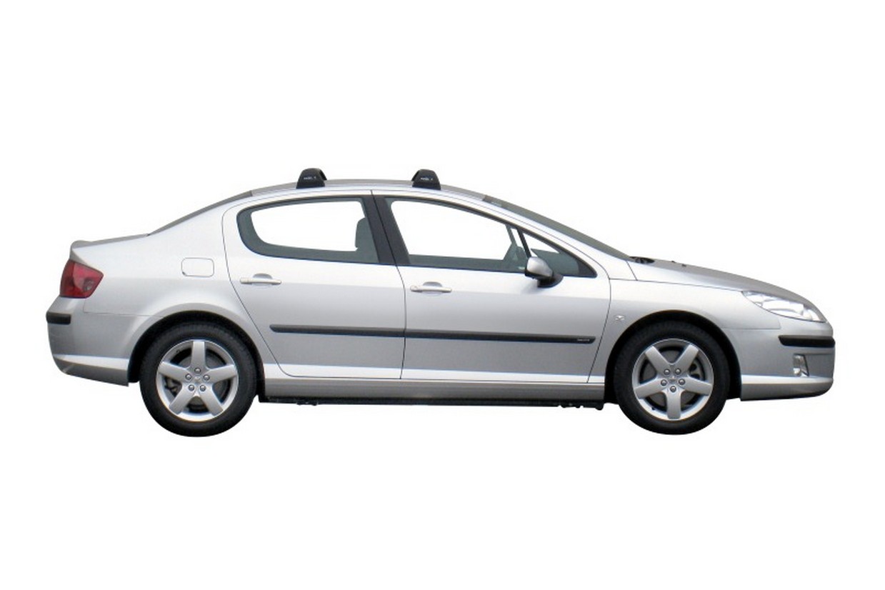 Roof bars Peugeot 407 2004-2011 4-door saloon Yakima Whispbar Flush Bar - PEU147WR (2)