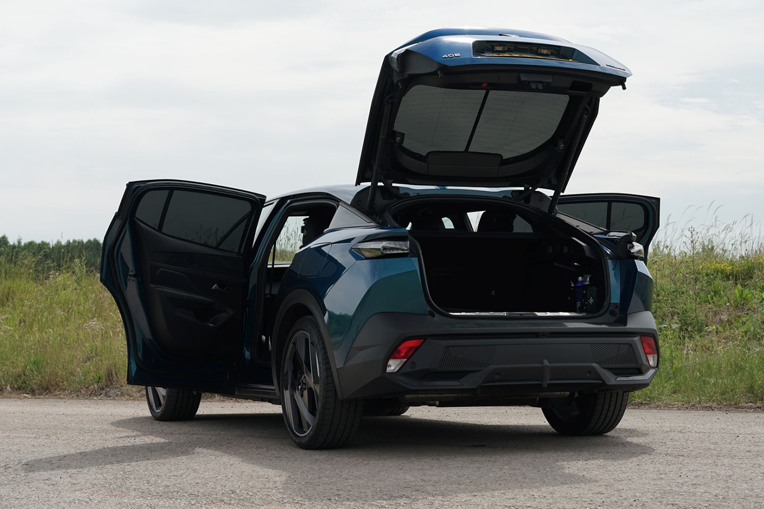 Sun shades suitable for Peugeot 408 III 2022-present Car Shades - set (PEU148CS) (5)