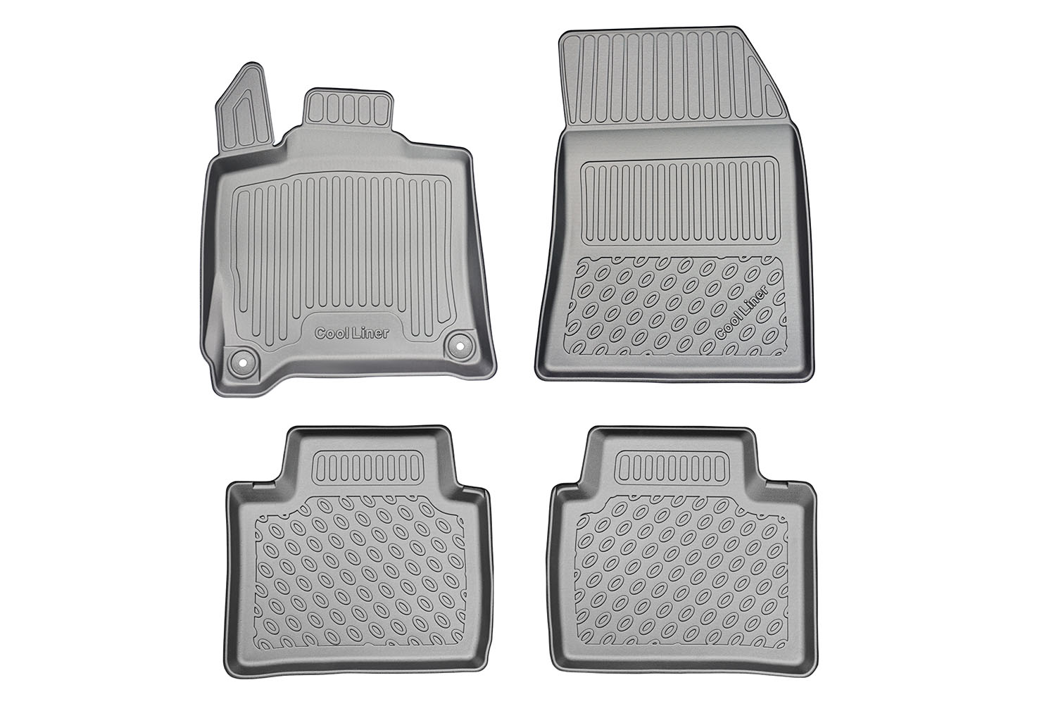 Car mats suitable for Peugeot 408 III 2022-present Cool Liner PE/TPE rubber (PEU148FM-C) (2) Car mats suitable for Peugeot 408 III 2022-present Cool Liner PE/TPE rubber (PEU148FM-C) (2)