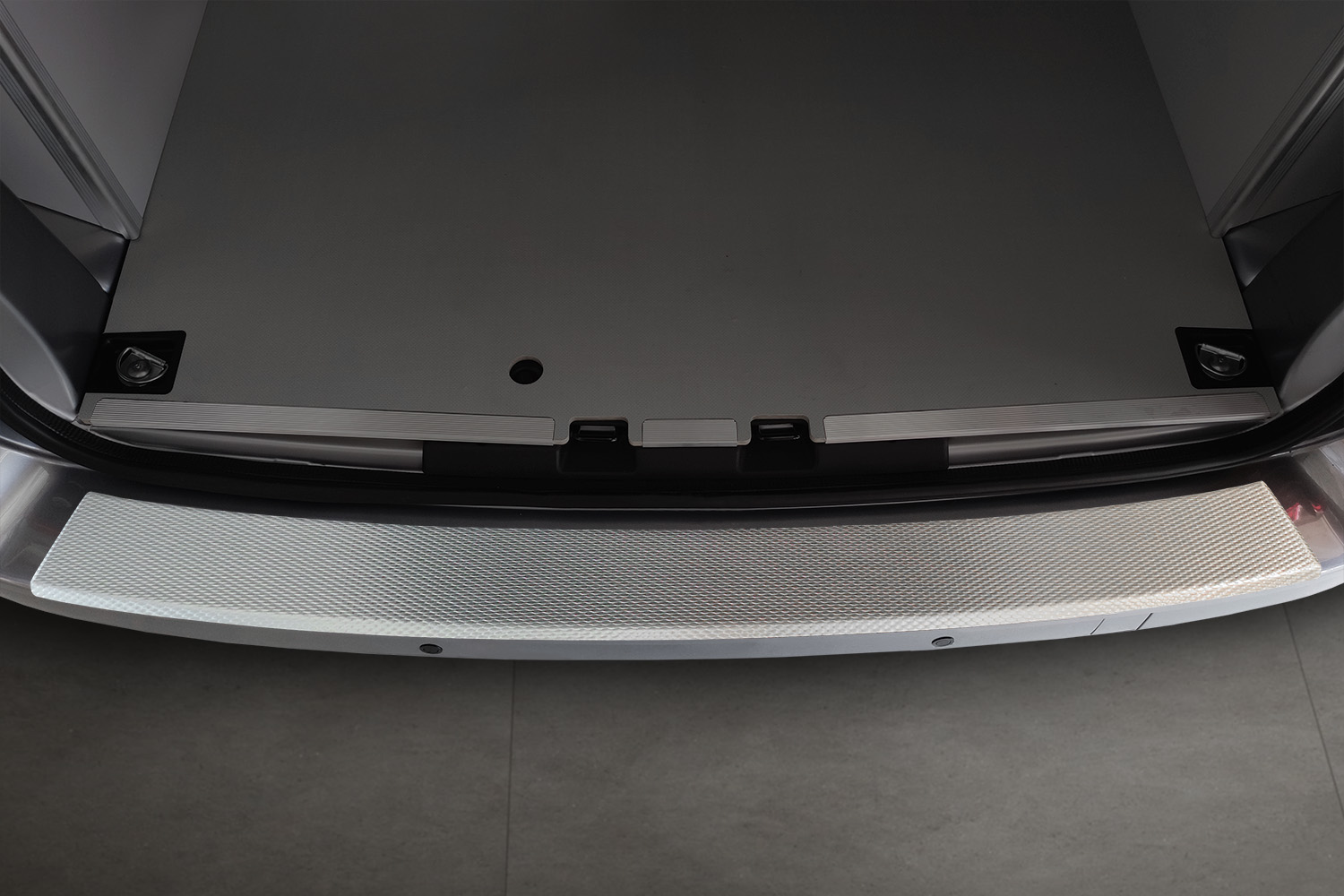 Protection de seuil de coffre convient à Peugeot Expert III 2016-présent acier inox - 5WL design