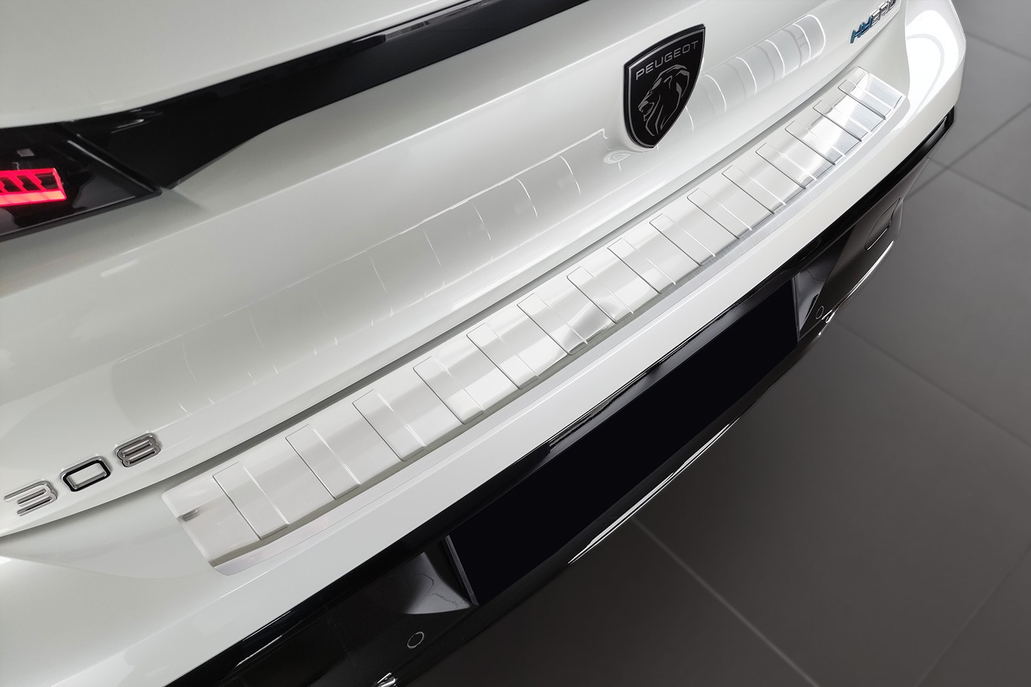 Ladekantenschutz passend für Peugeot 308 III 2021-heute 5-Türer Schrägheck Edelstahl gebürstet