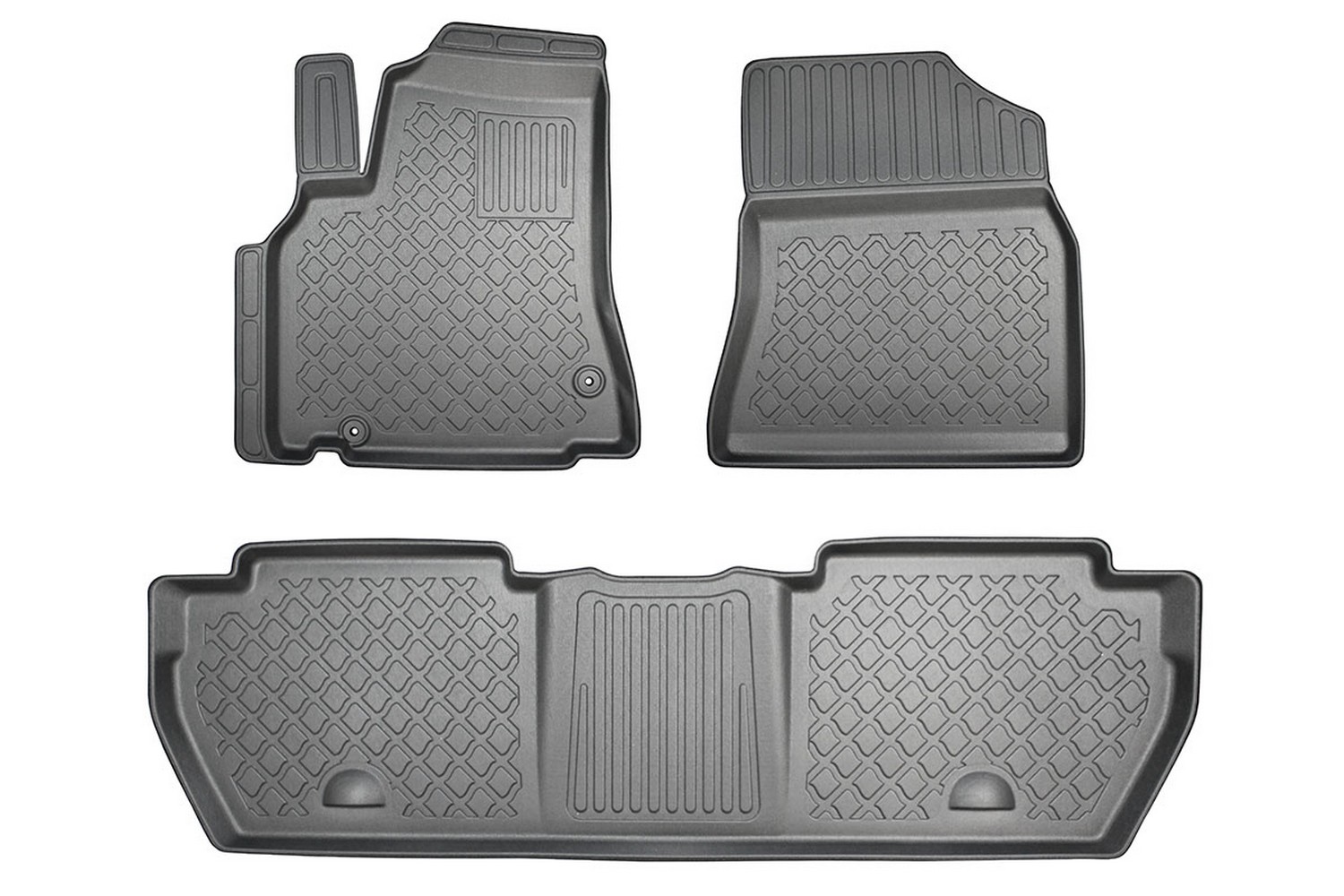Tapis convient à Peugeot Partner II (B9) 2008-2018 Guardliner PE/TPE caoutchouc