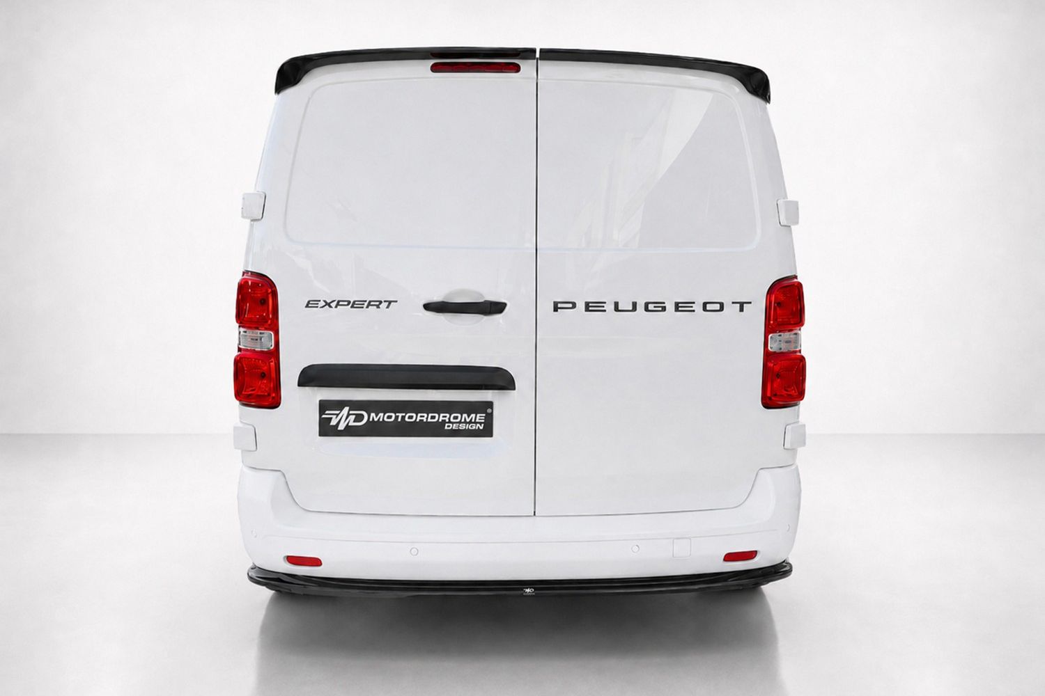 Rear diffuser Peugeot Traveller 2016-present ABS - painted (2)