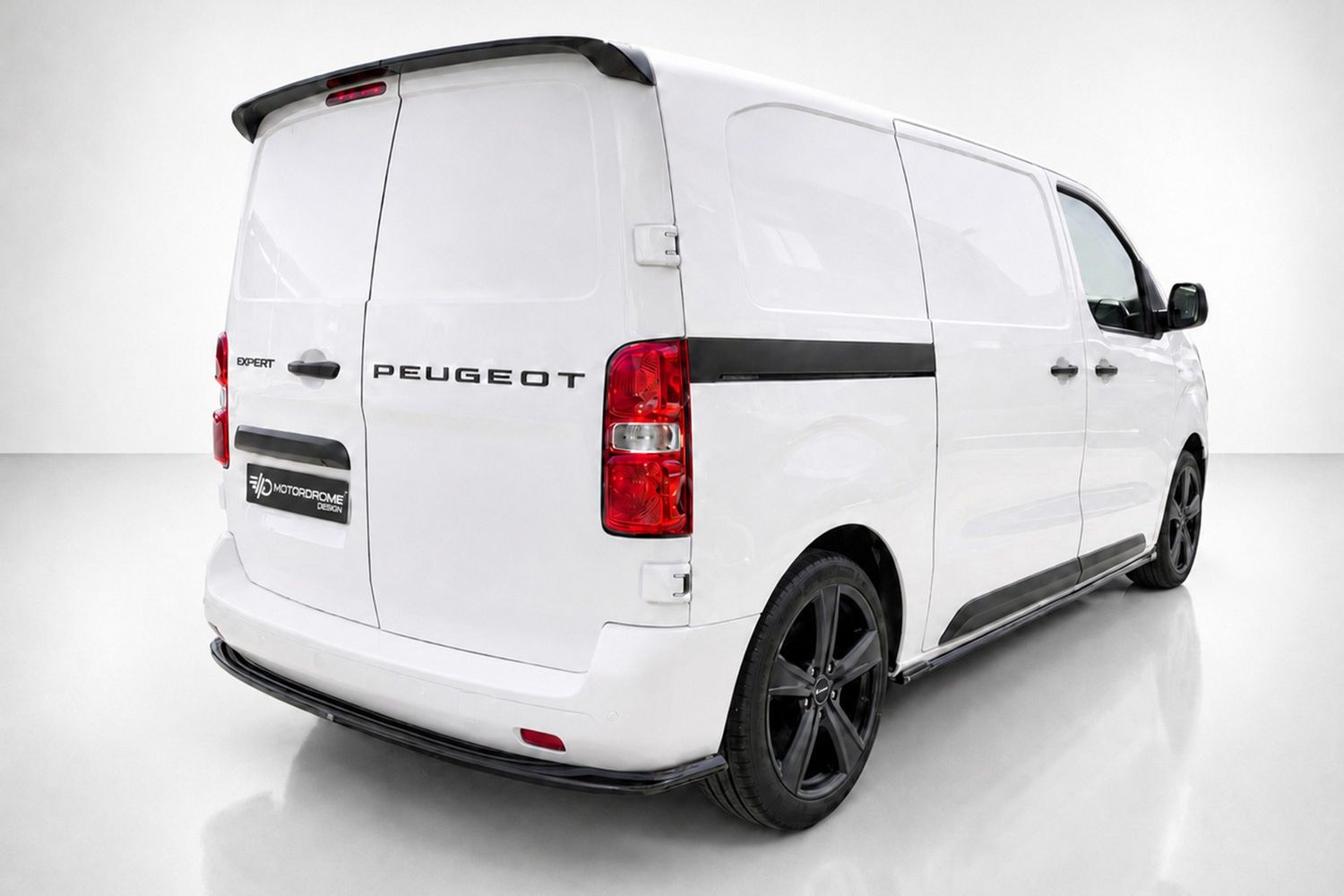 Rear diffuser Peugeot Traveller 2016-present ABS - painted (3)