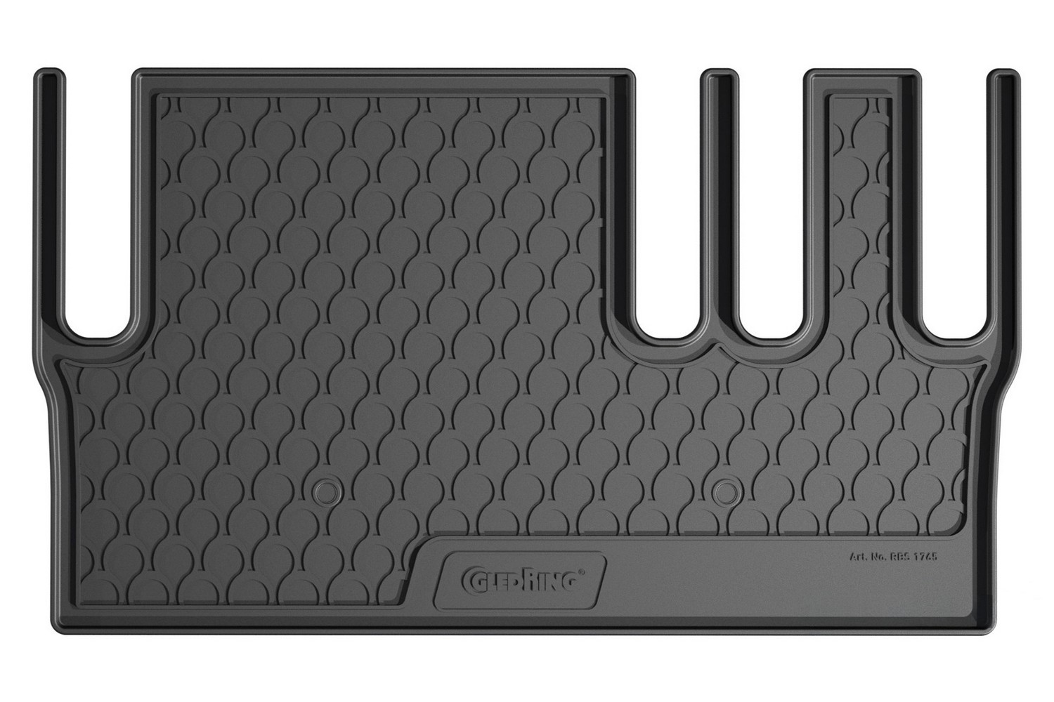 Alfombrilla de maletero compatible con Peugeot Traveller 2016-presente goma Rubbasol antideslizante