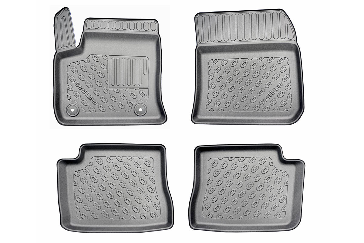 Automatten geschikt voor Peugeot 208 II 2019-heden 5-deurs hatchback Cool Liner PE/TPE rubber