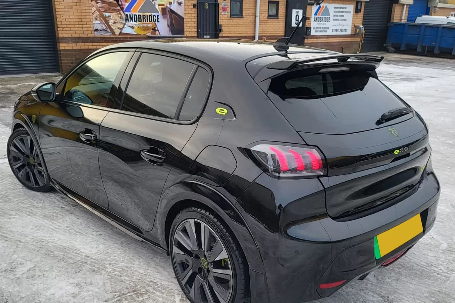 Dakspoiler geschikt voor Peugeot 208 II 2019-heden 3 & 5-deurs hatchback