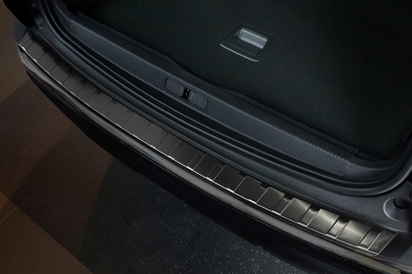 Ladekantenschutz passend für Peugeot 3008 II 2016-2023 5-Türer Schrägheck Edelstahl gebürstet anthrazit