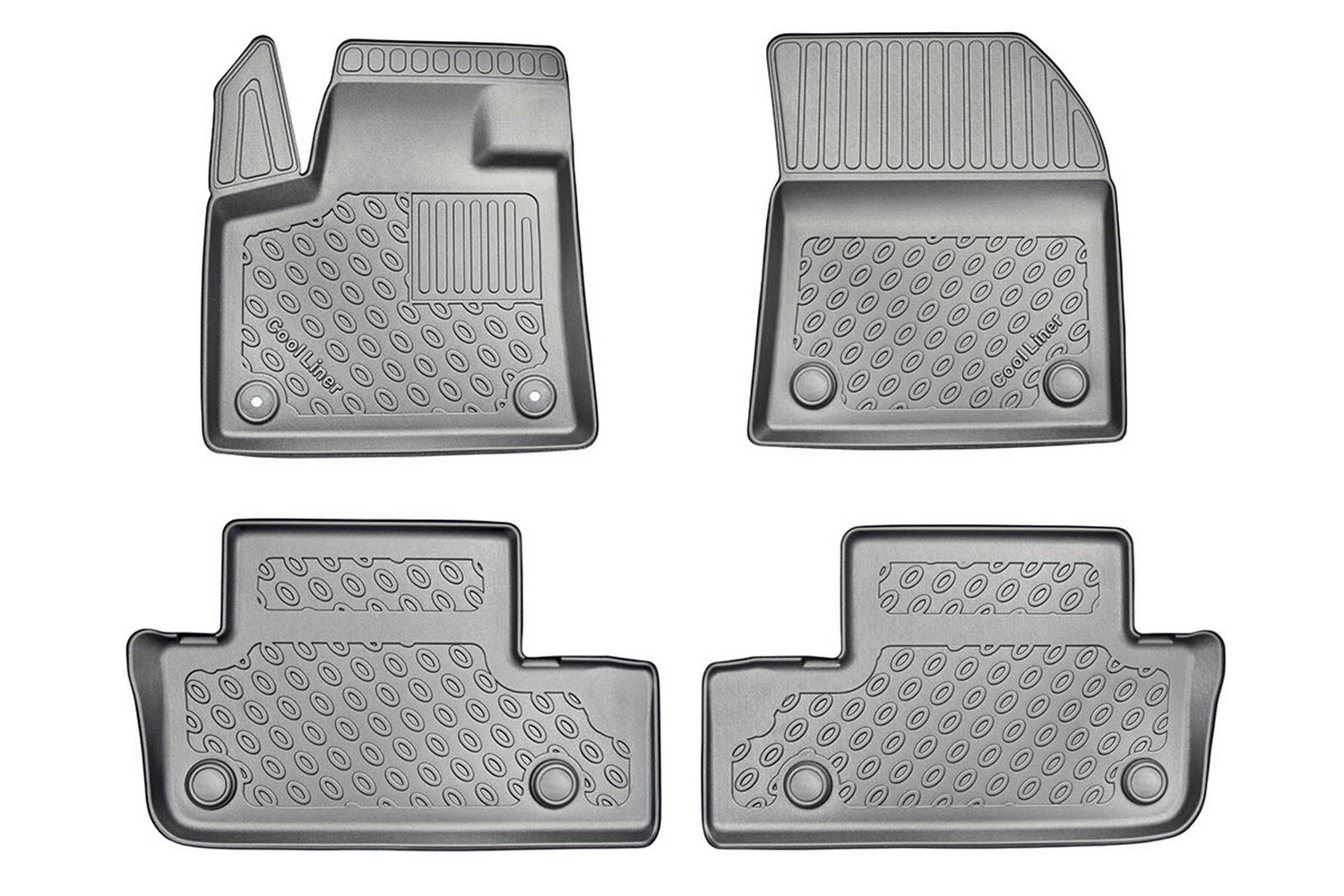 Tapis convient à Peugeot 3008 II 2019-2023 5 portes bicorps Cool Liner PE/TPE caoutchouc