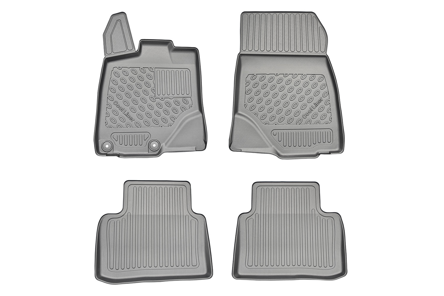 Car mats suitable for Peugeot 5008 III 2024-present Cool Liner PE/TPE rubber (PEU250FM-C) (2)