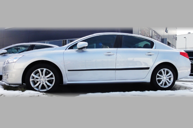 Baguettes protection convient à Peugeot 508 I 2010-2018 4 portes tricorps ensemble