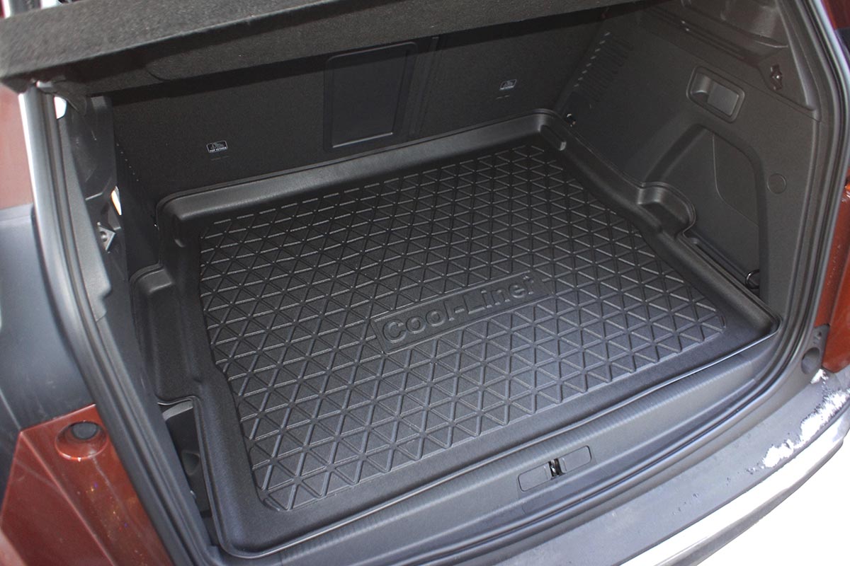 Tapis de sol en TPE pour Peugeot 3008 II Hybrid & Hybrid4 SUV  (09.2019-.) - tapis de voiture - noir - Aristar - Guardliner - avec  Hi-Fi-System FOCAL