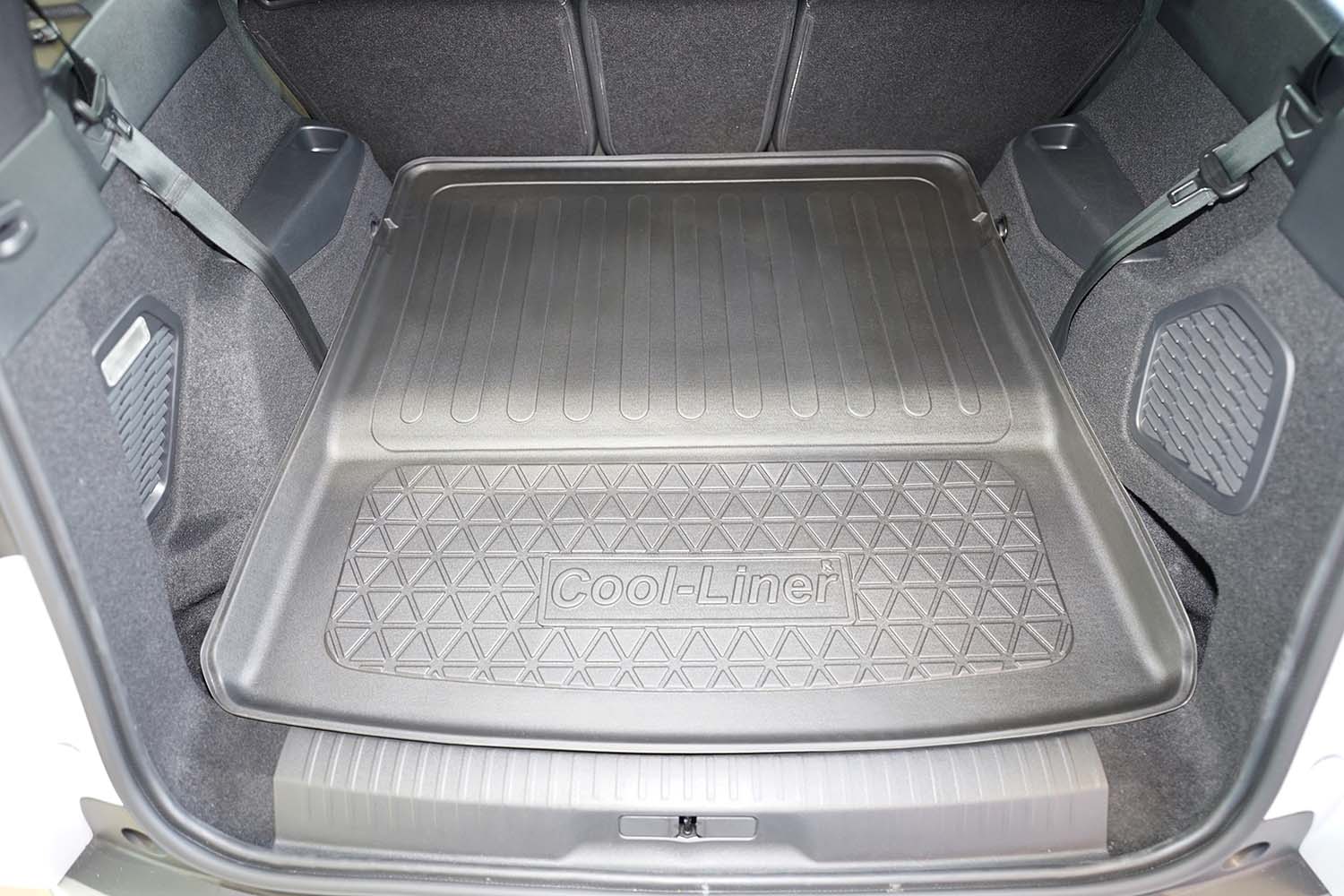 Boot mat suitable for Peugeot 5008 III 2024-present Cool Liner anti slip PE/TPE rubber (PEU350TM-C) (4)
