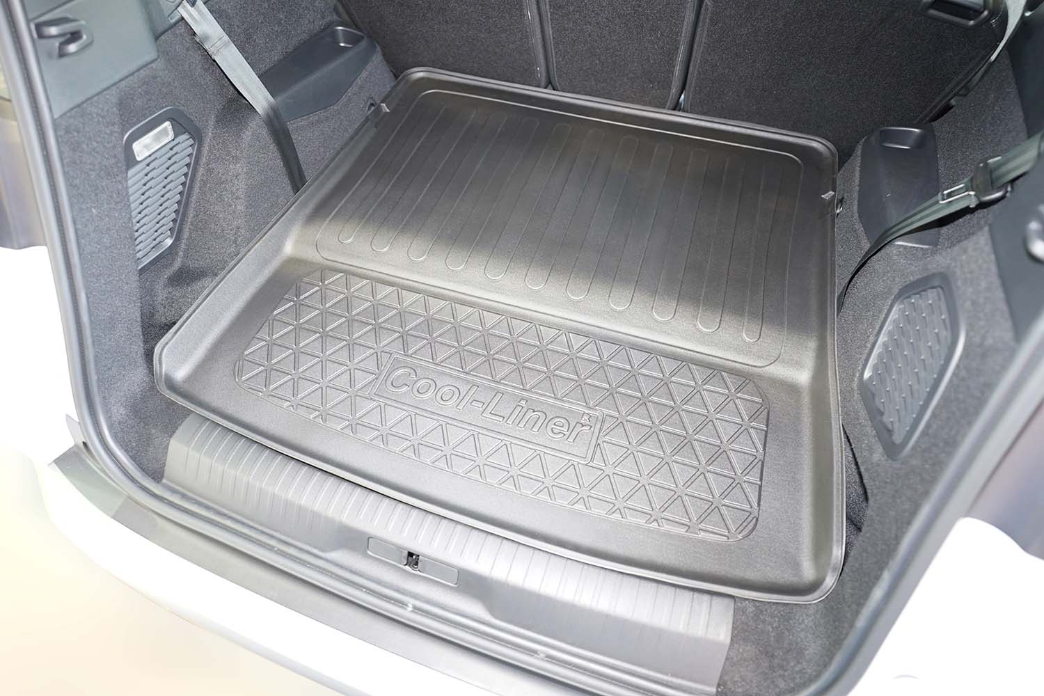 Boot mat suitable for Peugeot 5008 III 2024-present Cool Liner anti slip PE/TPE rubber (PEU350TM-C) (5)