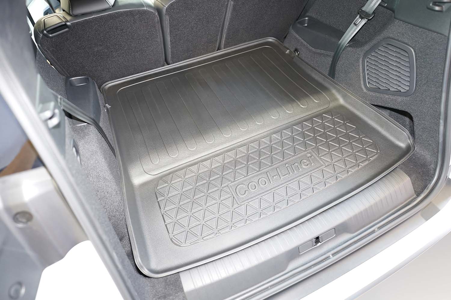 Boot mat suitable for Peugeot 5008 III 2024-present Cool Liner anti slip PE/TPE rubber (PEU350TM-C) (6)