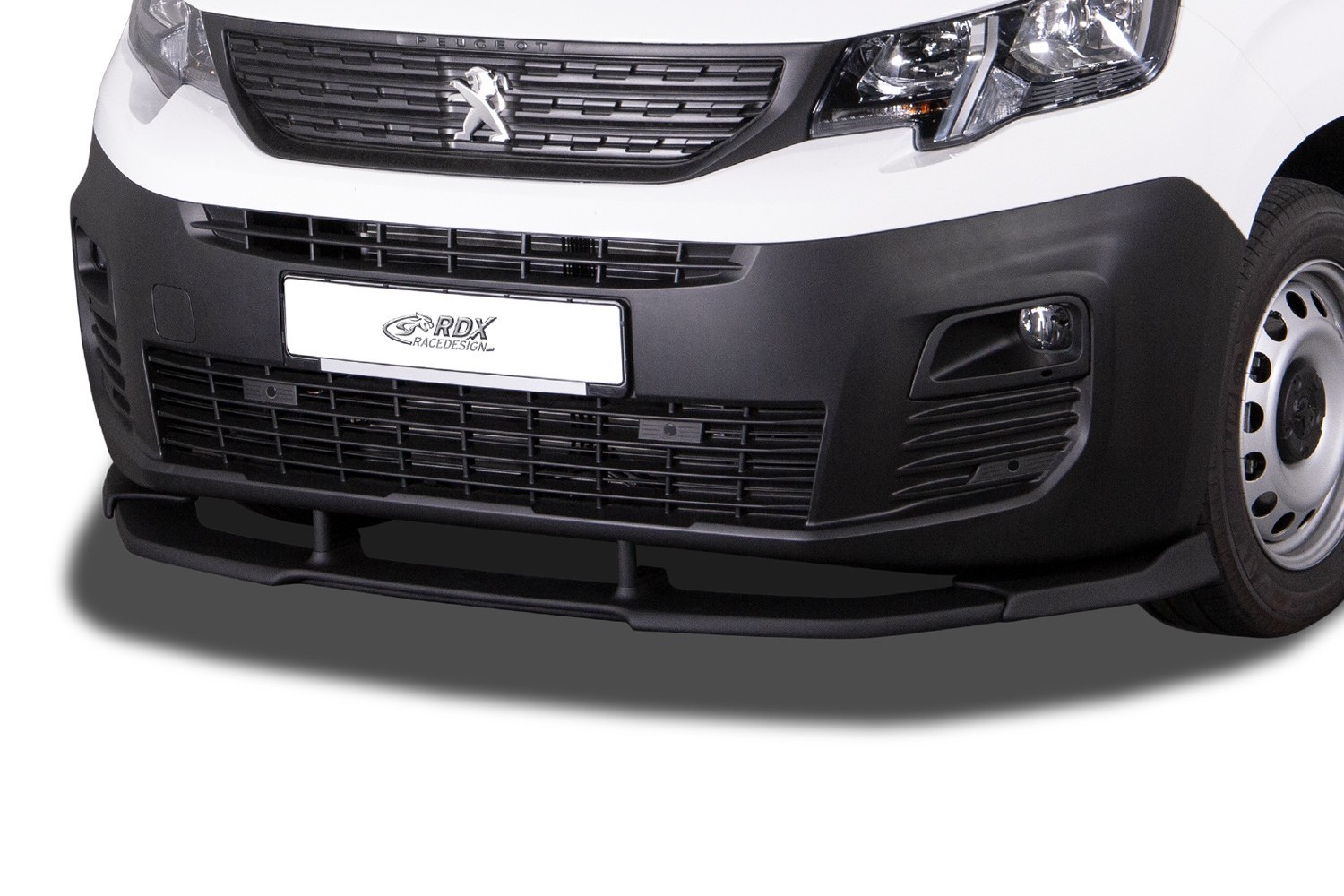 Front spoiler suitable for Peugeot Partner III (K9) 2018-present Vario-X PU
