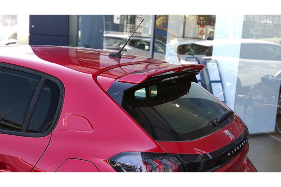 Becquet de toit convient à Peugeot 208 II 2019-présent 5 portes bicorps