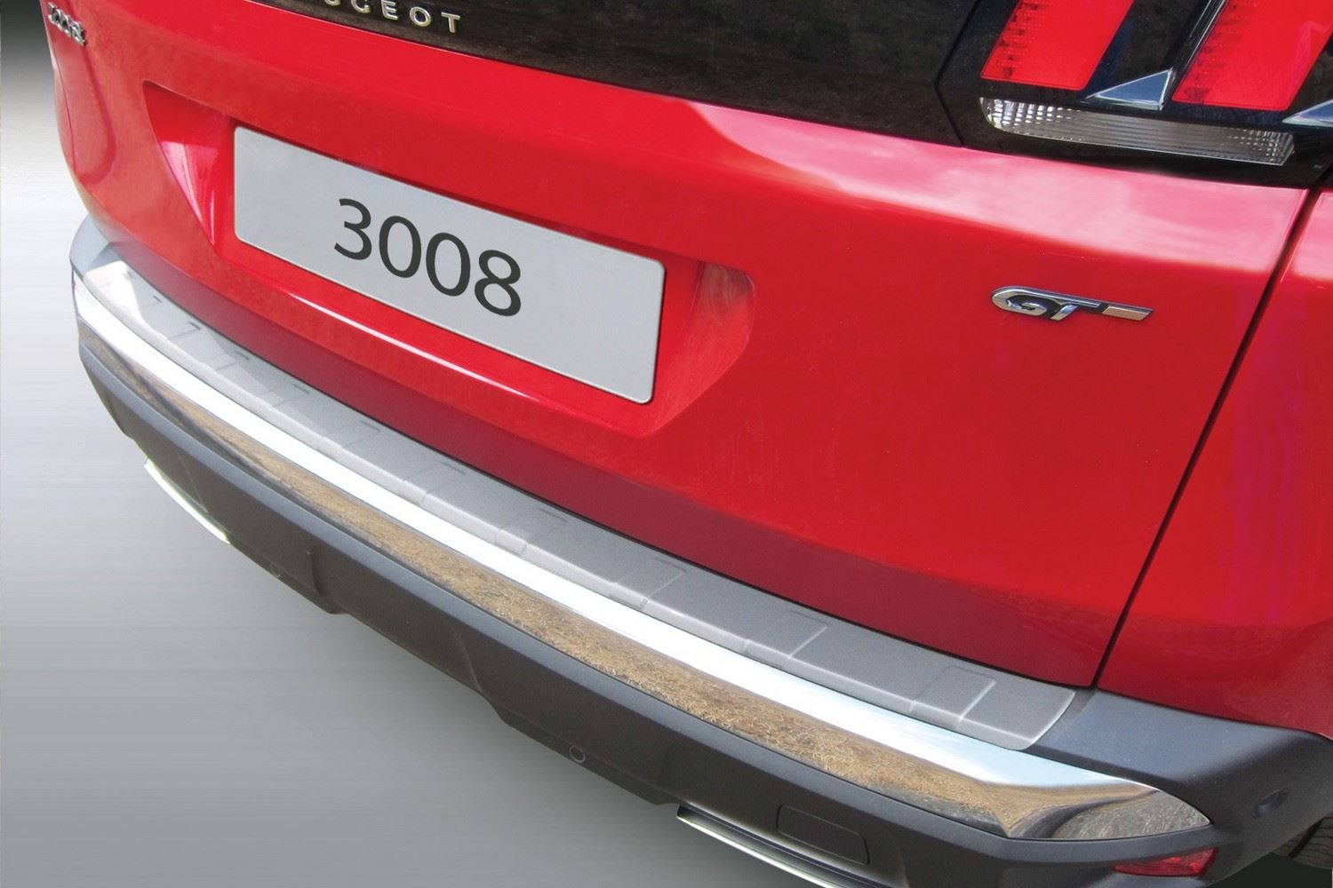 Ladekantenschutz passend für Peugeot 3008 II 2016-2023 5-Türer Schrägheck ABS - Mattschwarz