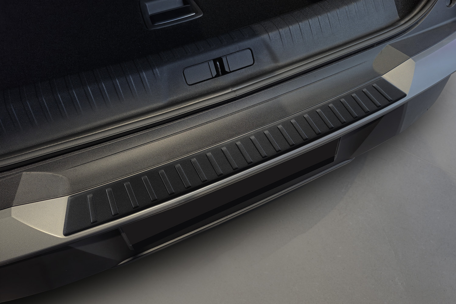 Bumperbeschermer geschikt voor Peugeot 3008 III 2024-heden RVS mat zwart