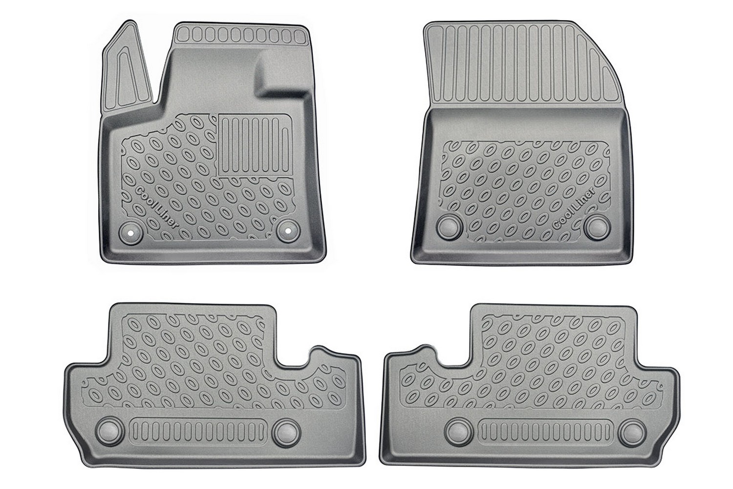 Tapis convient à Peugeot 3008 II 2016-2023 Cool Liner PE/TPE caoutchouc