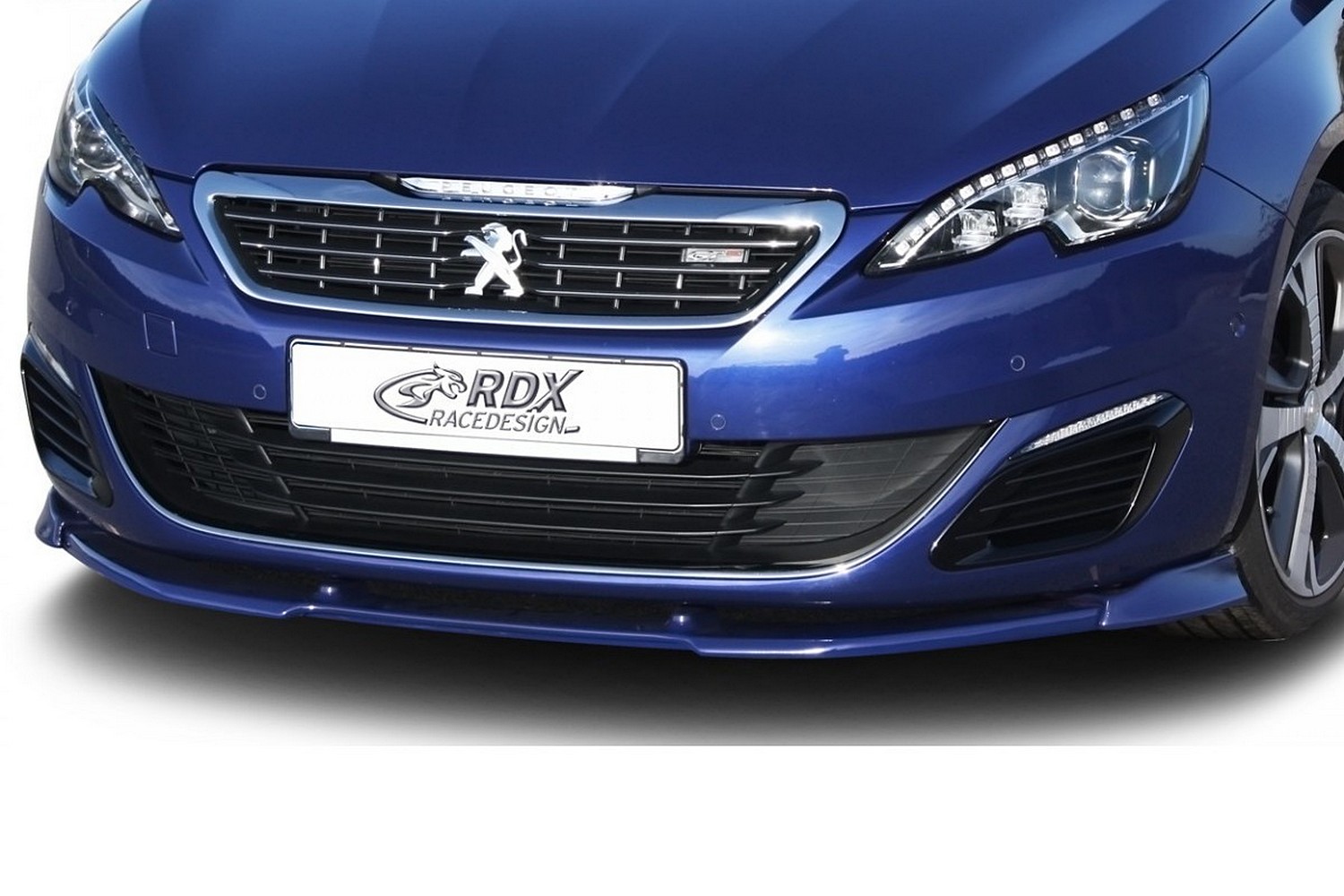 Front spoiler suitable for Peugeot 308 II SW 2014-2021 wagon Vario-X PU