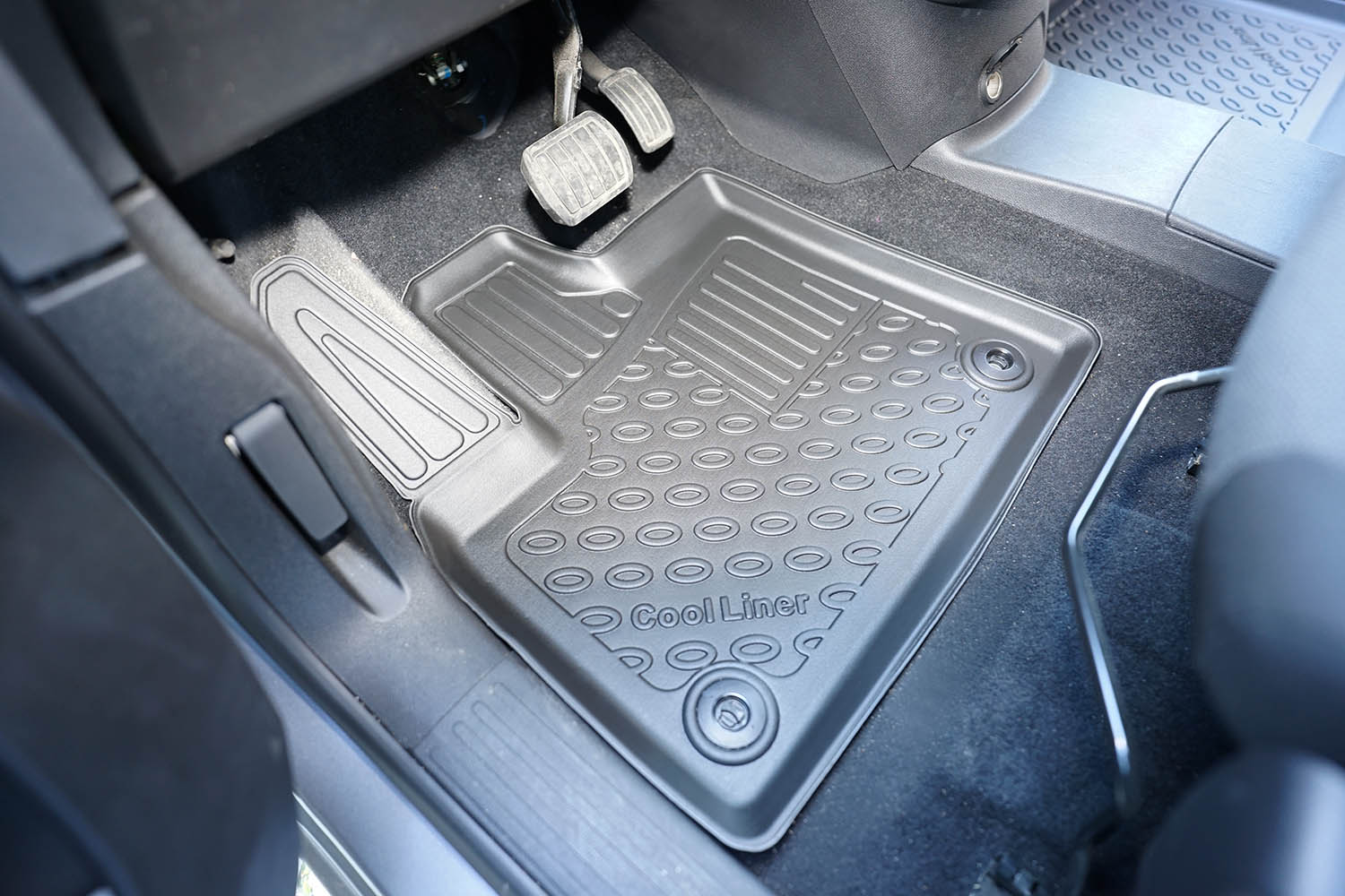 Car mats suitable for Peugeot e-Rifter 2023-present Cool Liner PE/TPE rubber (PEU4RIFM-C) (2)