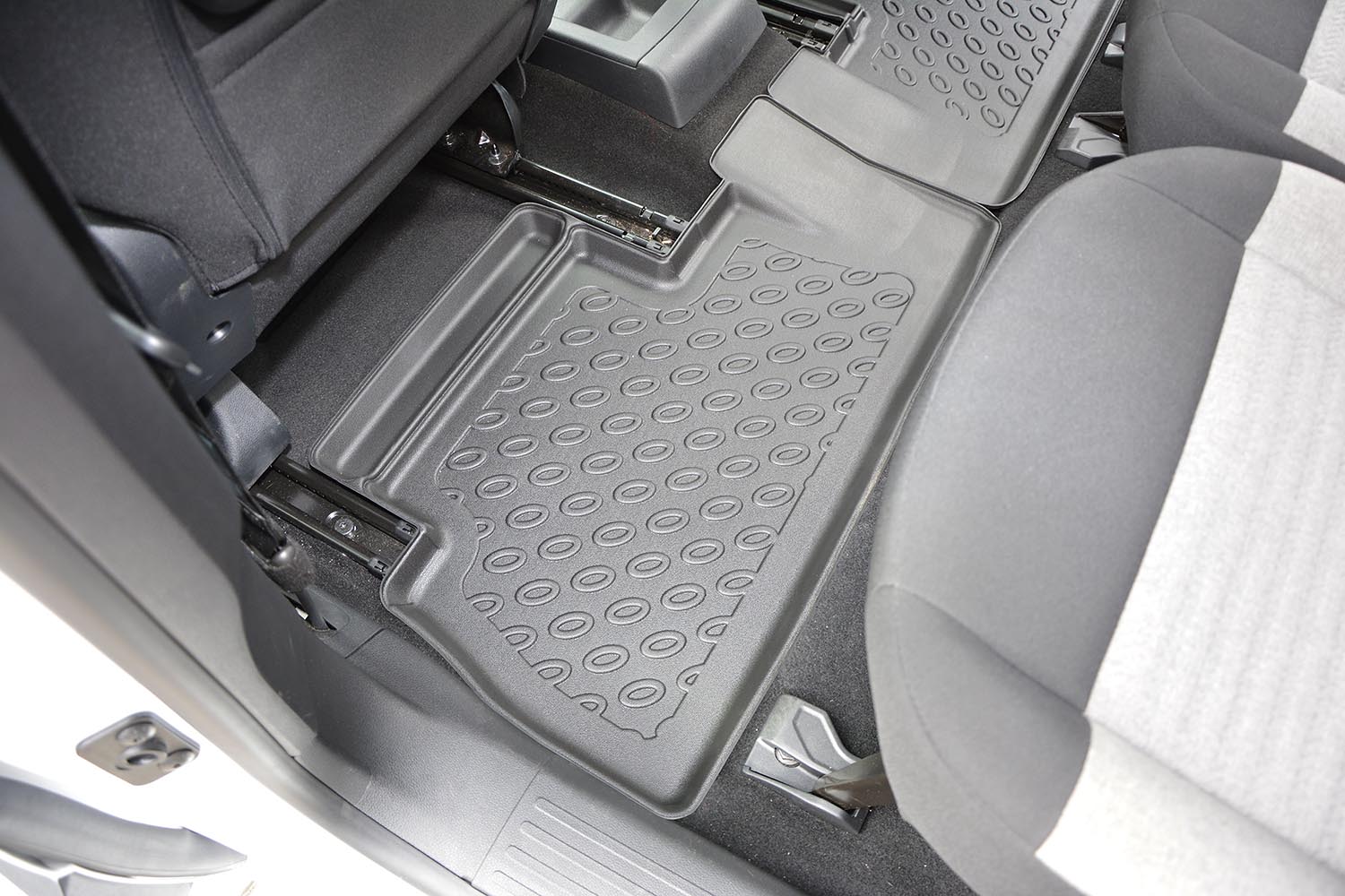 Car mats suitable for Peugeot e-Rifter 2023-present Cool Liner PE/TPE rubber (PEU4RIFM-C) (4)