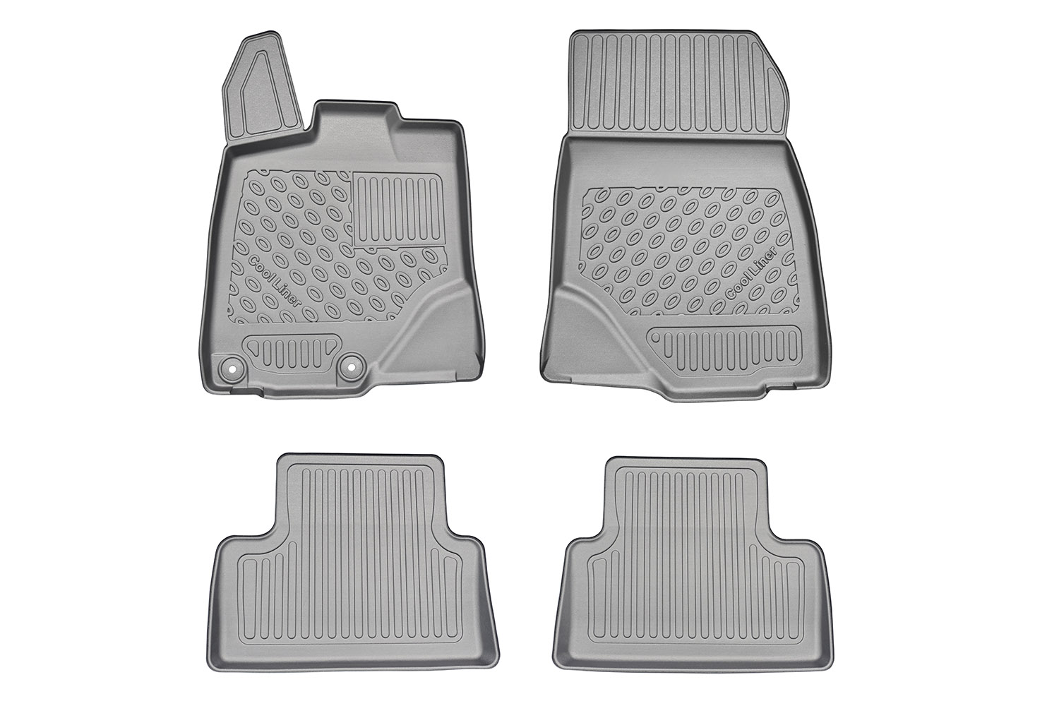 Car mats suitable for Peugeot 3008 III 2024-present Cool Liner PE/TPE rubber (PEU530FM-C) (2) Car mats suitable for Peugeot 3008 III 2024-present Cool Liner PE/TPE rubber (PEU530FM-C) (2)