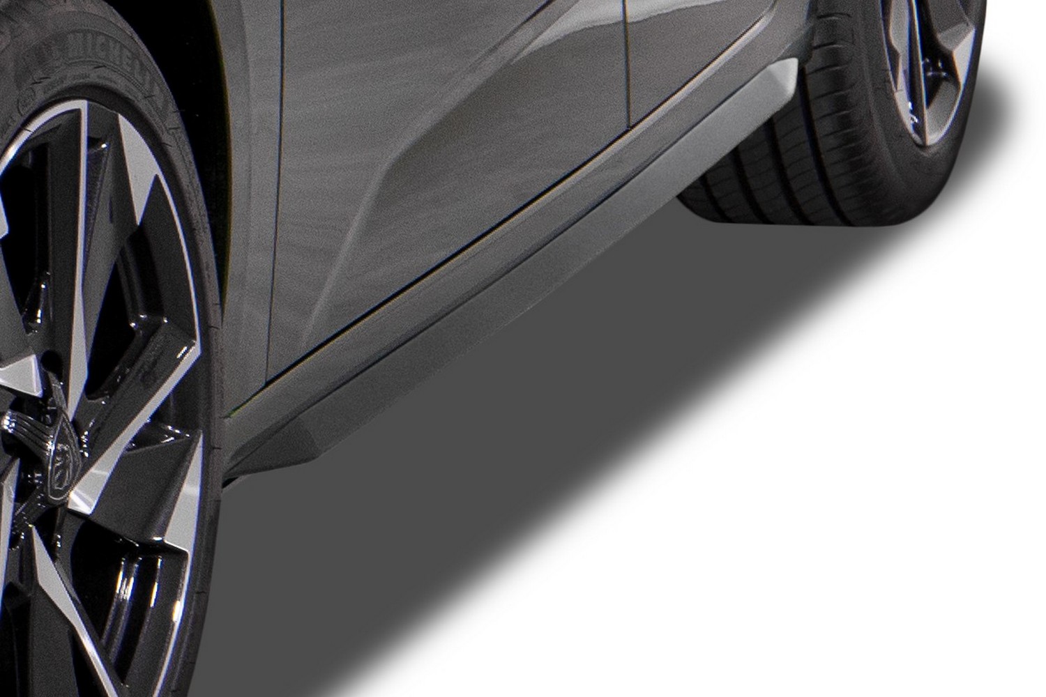 Side skirts Peugeot 308 III 2021-present 5-door hatchback &#34;Slim&#34; ABS