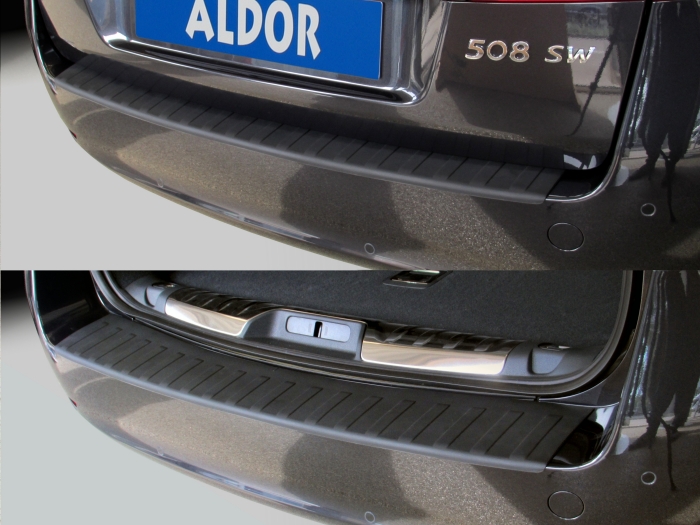 Protection de seuil de coffre convient à Peugeot 508 I SW 2011-2019 break PU