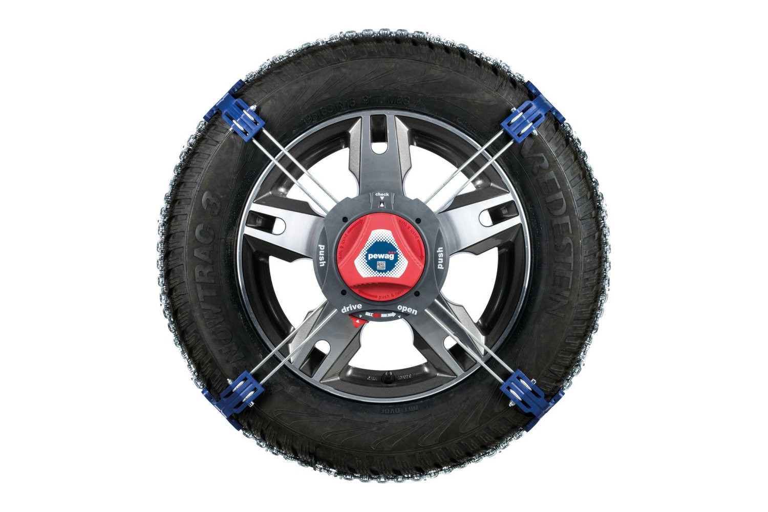 Snow chains 255/45 R19 - Pewag Servostar SUV RSC 910 V set 2 pieces