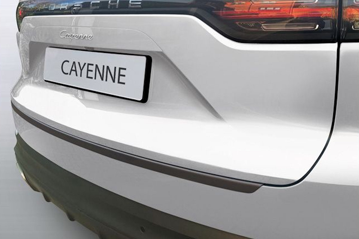 Ladekantenschutz passend für Porsche Cayenne III (PO536) 2017-heute ABS - Mattschwarz