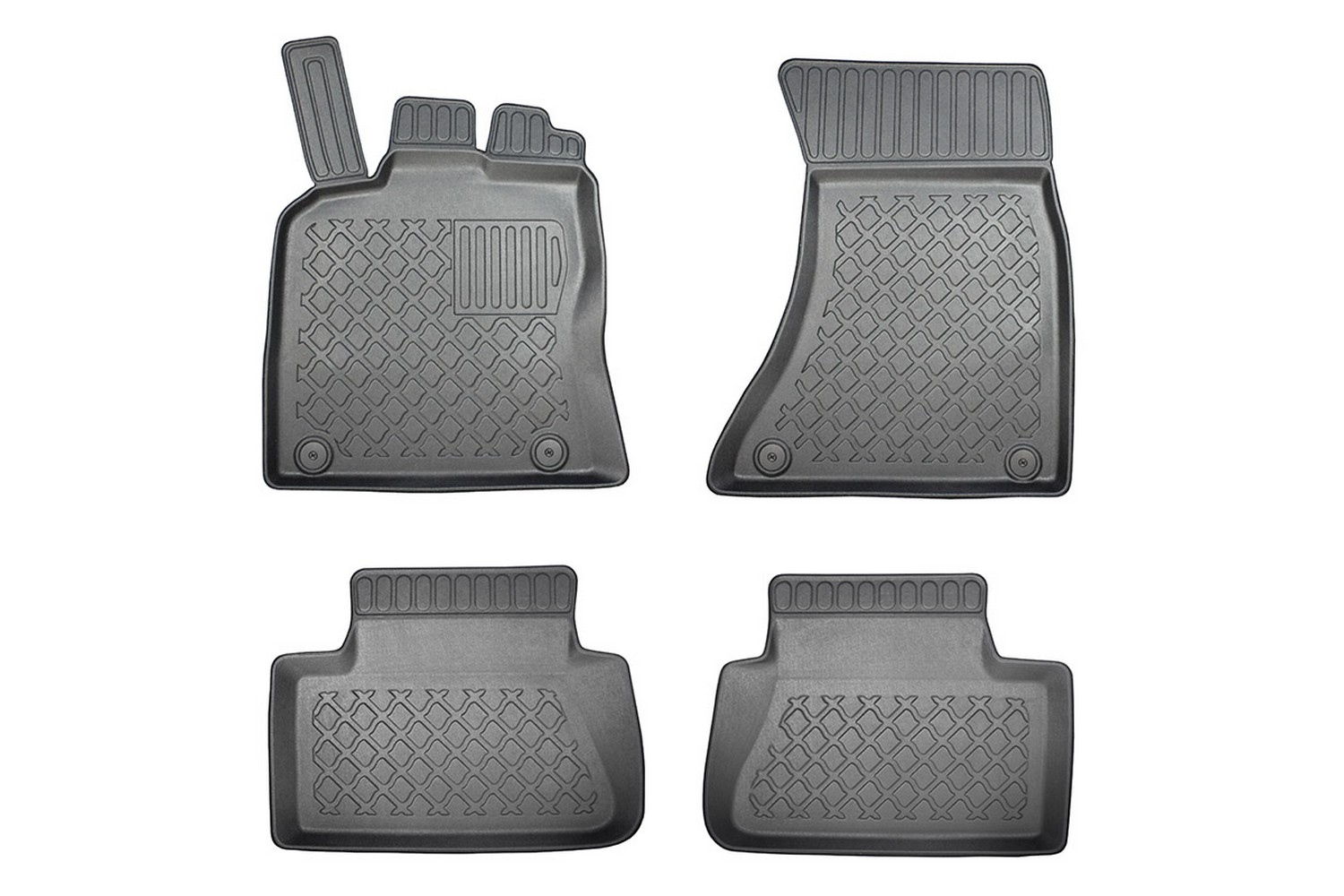 Automatten geschikt voor Porsche Macan (95B) 2014-2024 Guardliner PE/TPE rubber