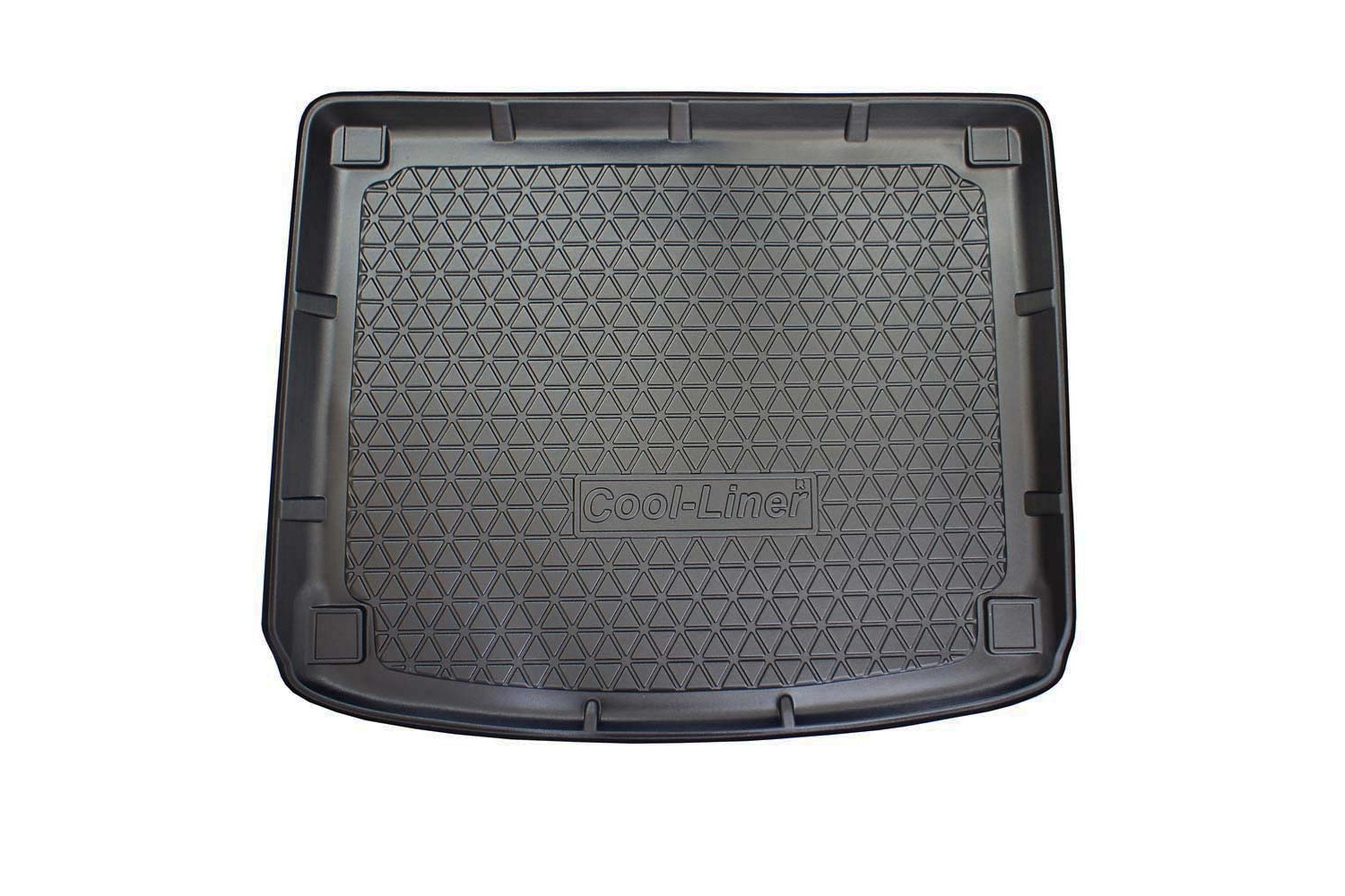 Boot mat suitable for Porsche Cayenne II (92A) 2010-2017 Cool Liner anti slip PE/TPE rubber